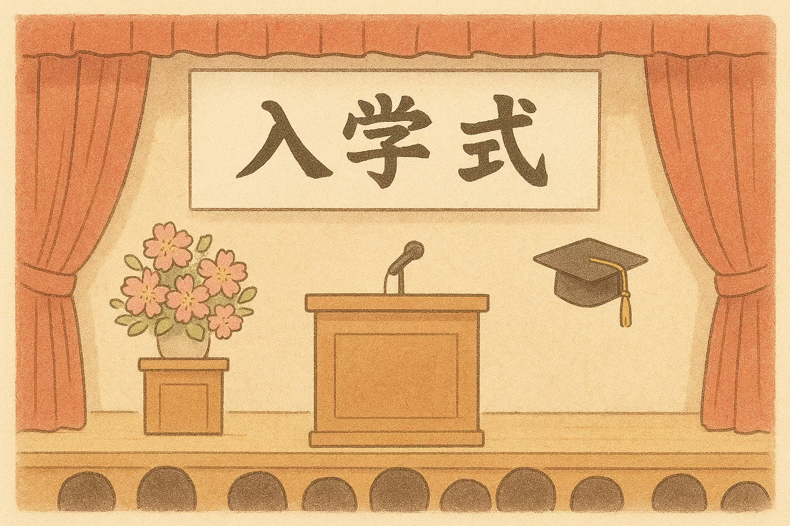 入学式の絵