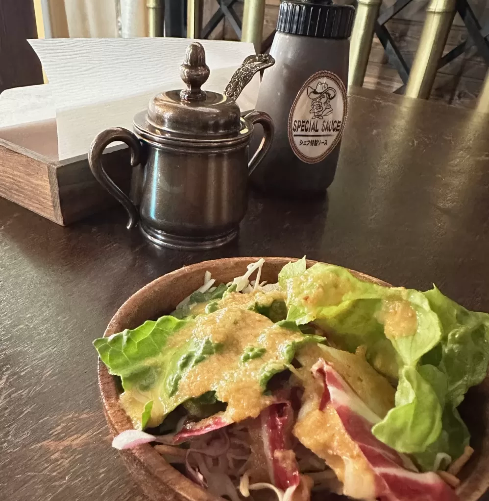 サラダとスープ